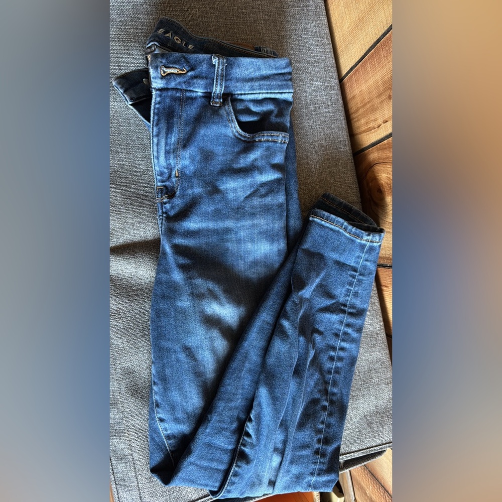 American Eagle Outfitters Blue Jeggings